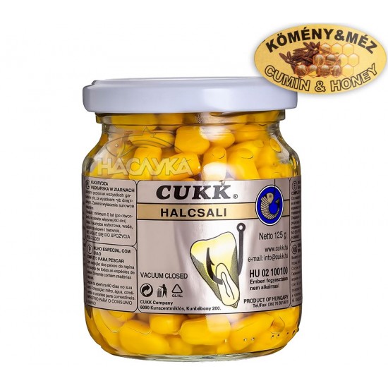 Καλαμπόκι για ψάρεμα Cukk Μέλι και Κιμιόν