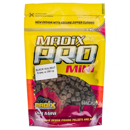 Πελέτες Madix  Black Halibut